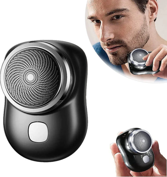 Portable Rechargeable Mini Shavers Machine, Men & Women. Pocket Size Clean Shave Trimmer