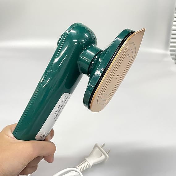 Micro Steam Iron Portable Mini Ironing Machine Handheld Household Steam Iron Mini Steam Handheld Fabric Garment Steamer 60 ml capacity Water Tank