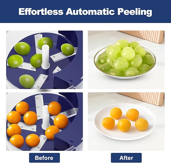 Garlic Peeler Automatic Fruit & Vegetable Peeler Machine
